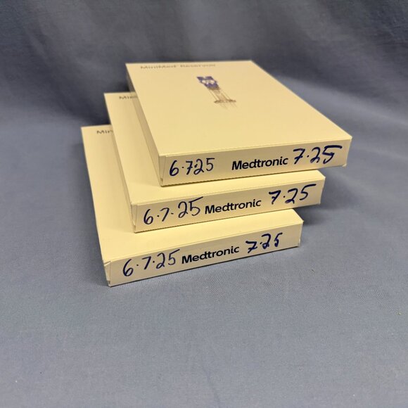 MiniMed Reservoir MMT-332A 3ml 10ct x 3 Boxes New Sealed - Picture 5 of 5
